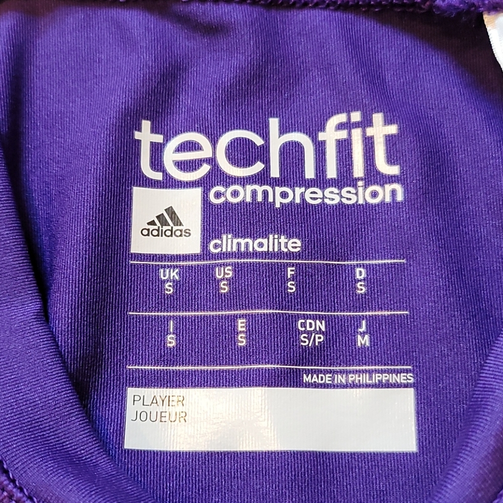 NWT Adidas Techfit Compression Layer - Picture 3 of 5
